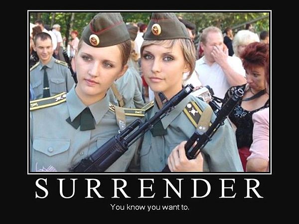 funny surrender