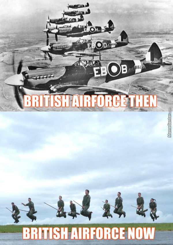 British Air Force - Military humor