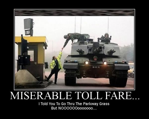 Tank Toll Fare