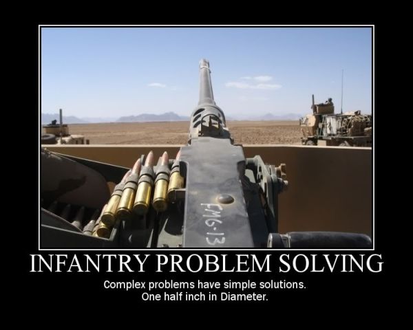 Infantry Problem Solving