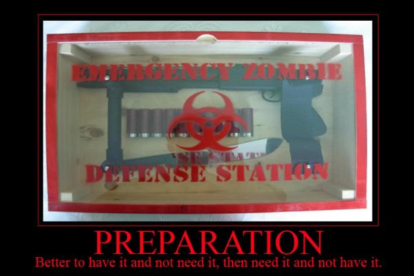 Emergency Zombie Defense Station