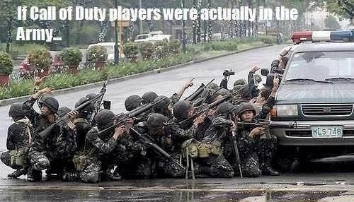 If Call Of Duty Players Were In The Army