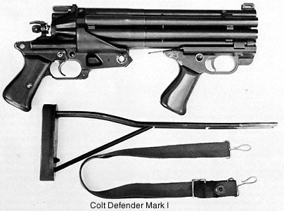 Colt defender Mark 1 - 8-barrel shotgun
