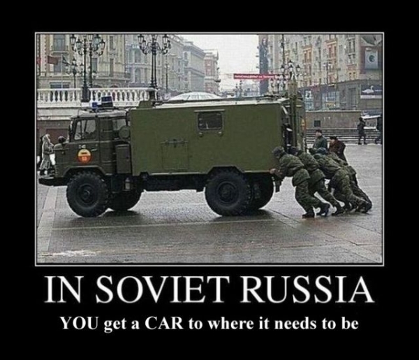 In Soviet Russia - Military Humor