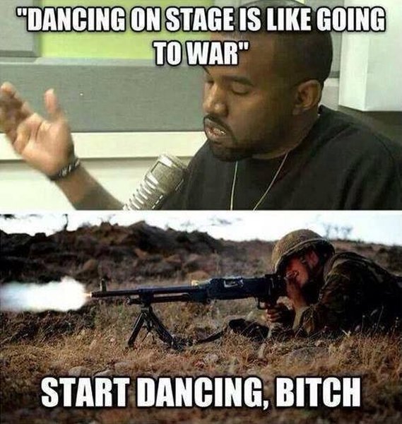 Dancing On Stage Is Like Going To War