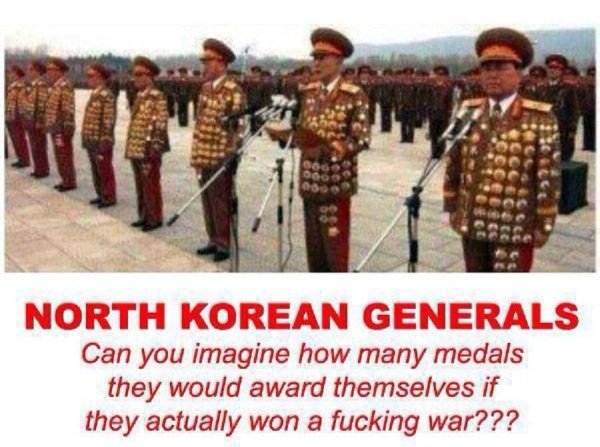 North Korean Generals - Military humor