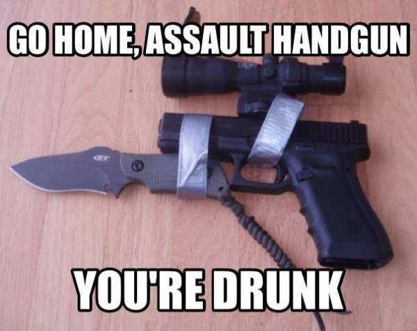 Go Home Assault Handgun