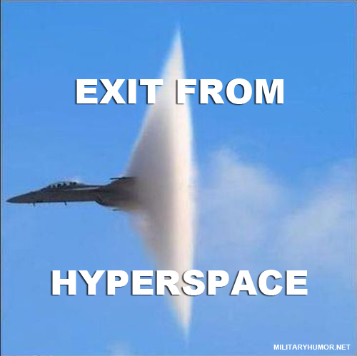 Exit From Hyperspace