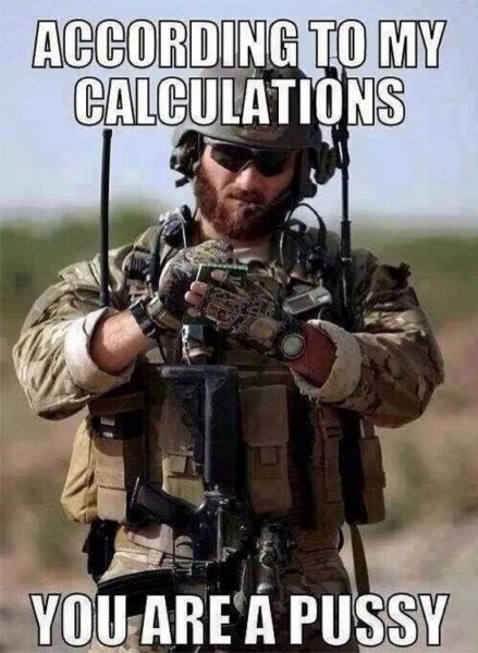 According To My Calculations - Military Humor