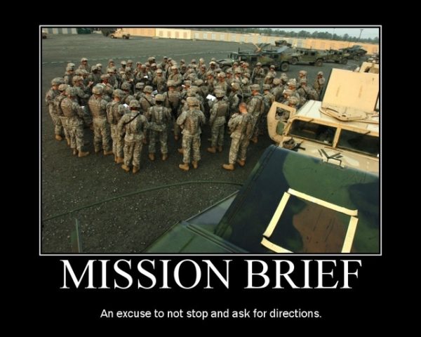 Mission Brief - Military Humor