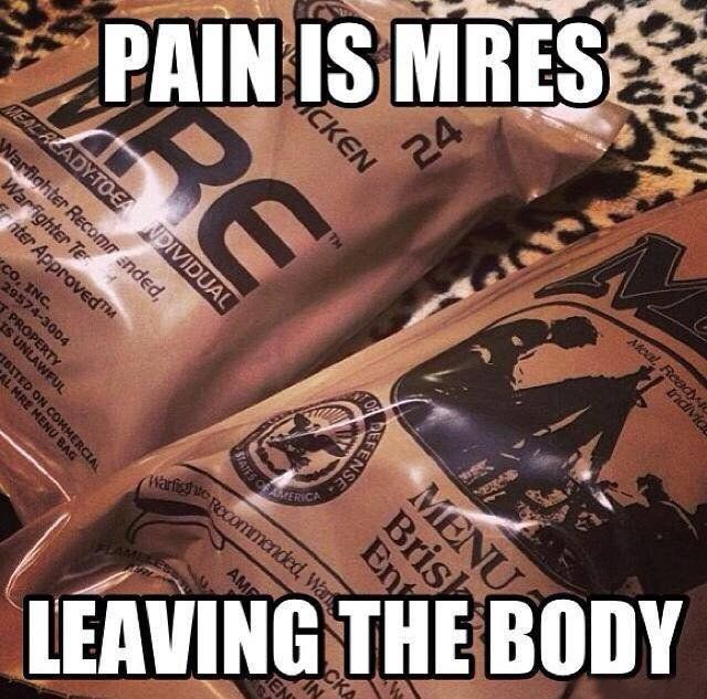 Pain In MRE’s
