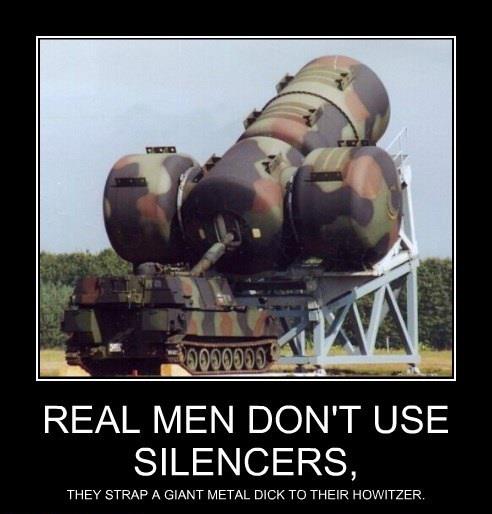 Real Men Don’t Use Silencers