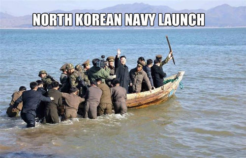 North Korea Navy Launch