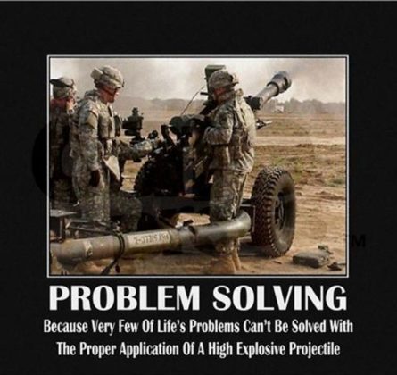 Problem Solving - Military Humor