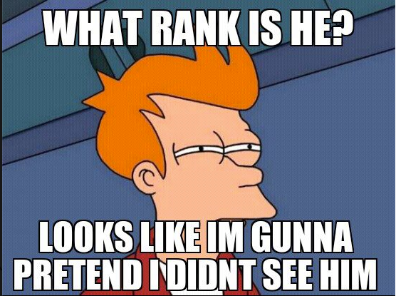 What Rank Is He?