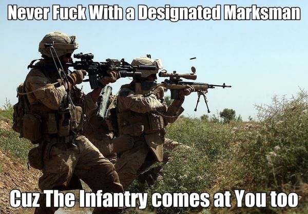 Designated Marksman - Military Humor