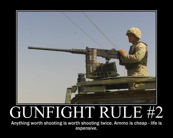Gunfight Rule #2