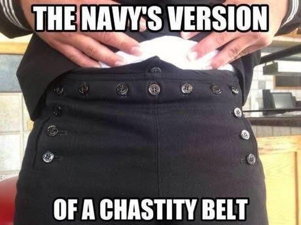 The Navy’s version Of Chastity Belt