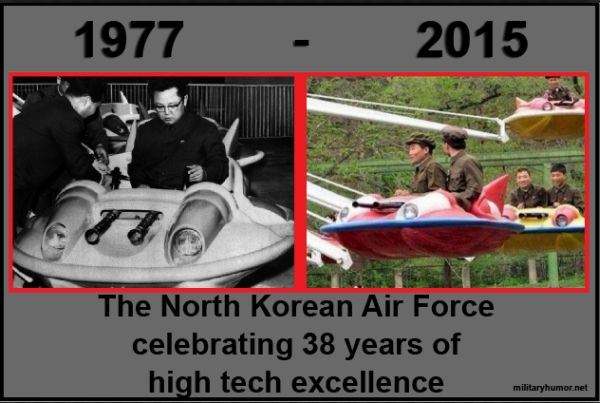 North Korean Air Force Celebration