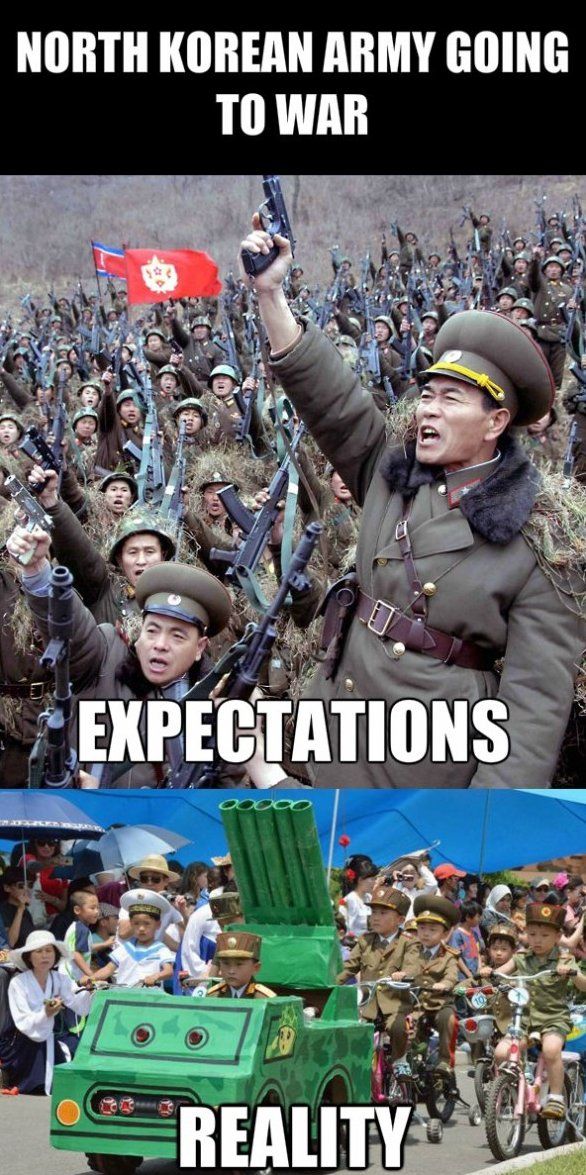 North Korean Army Going To War