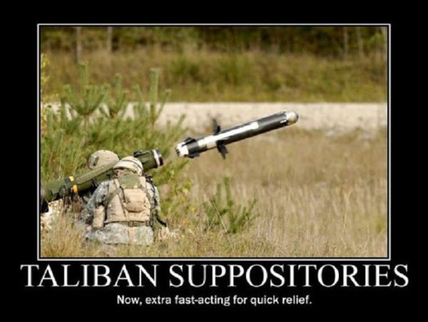 Taliban Suppositories