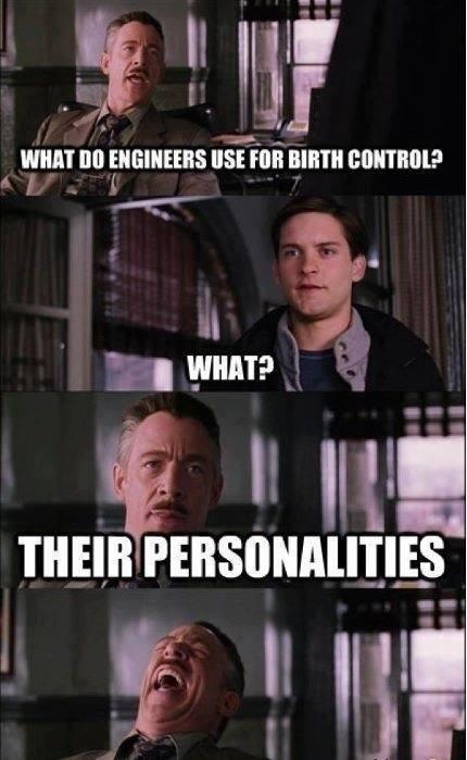 What Do Engineers Use For Birth Control?