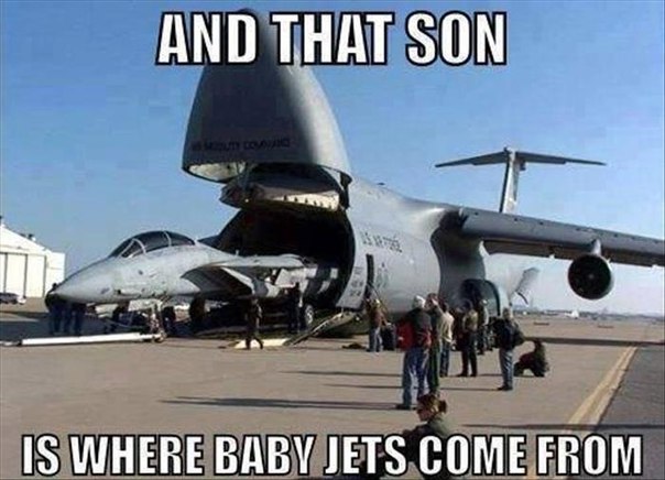 Where Baby Jets Come From