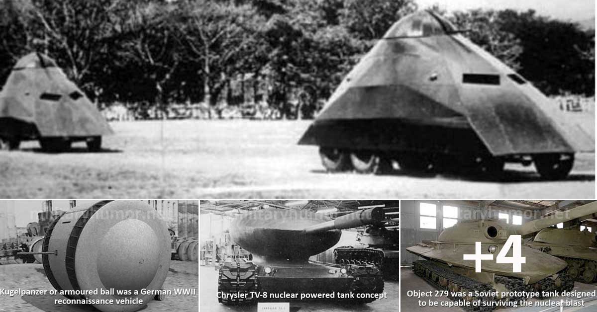The Weirdest Looking Tanks From Around The World