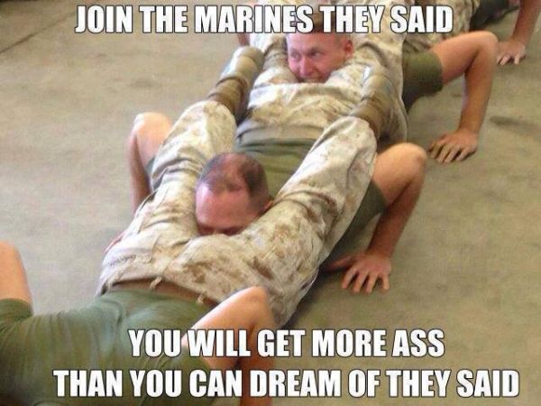 Join The Marines They Said