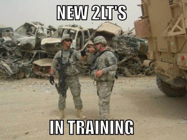 New 2LT’S In Training