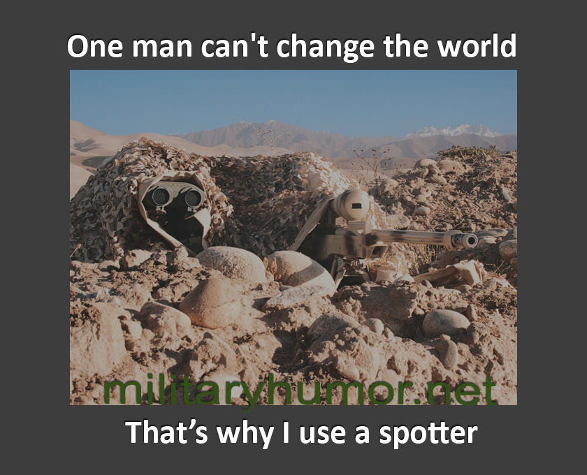 One Man Can’t Change The World