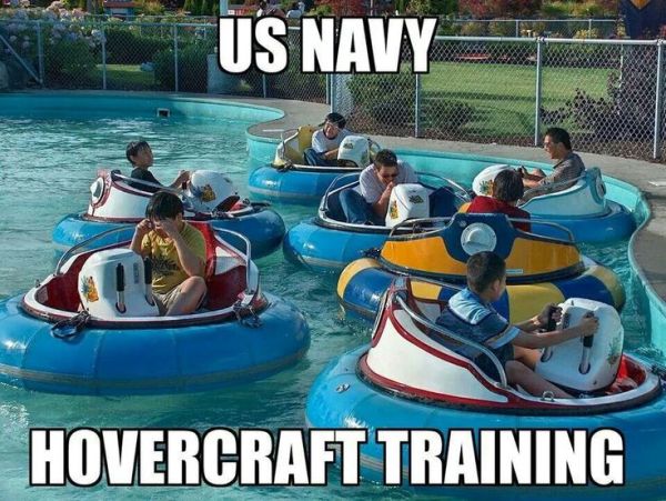 US Navy Hovercraft Training