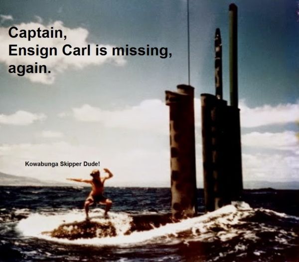 Ensign Carl Is Missing