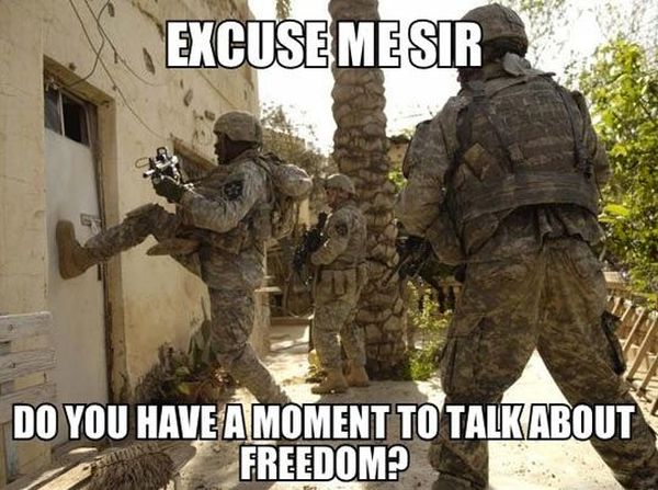 Excuse Me Sir - Military humor