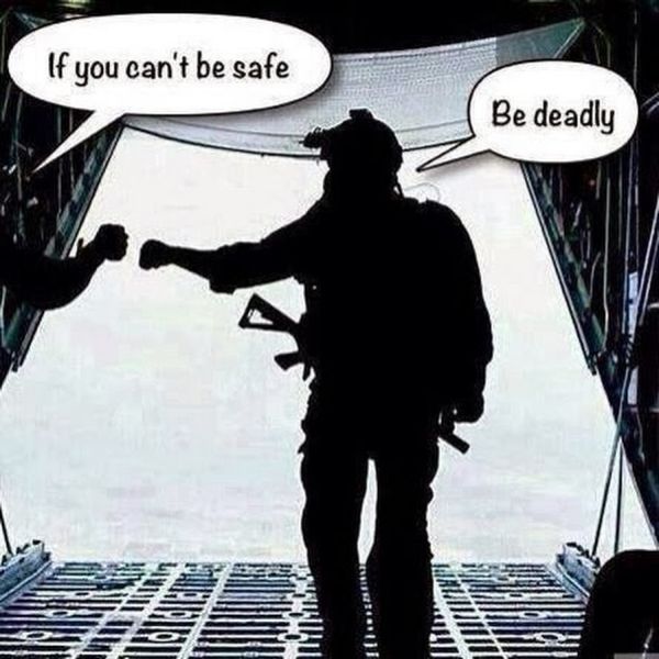 If You Can’t Be Safe