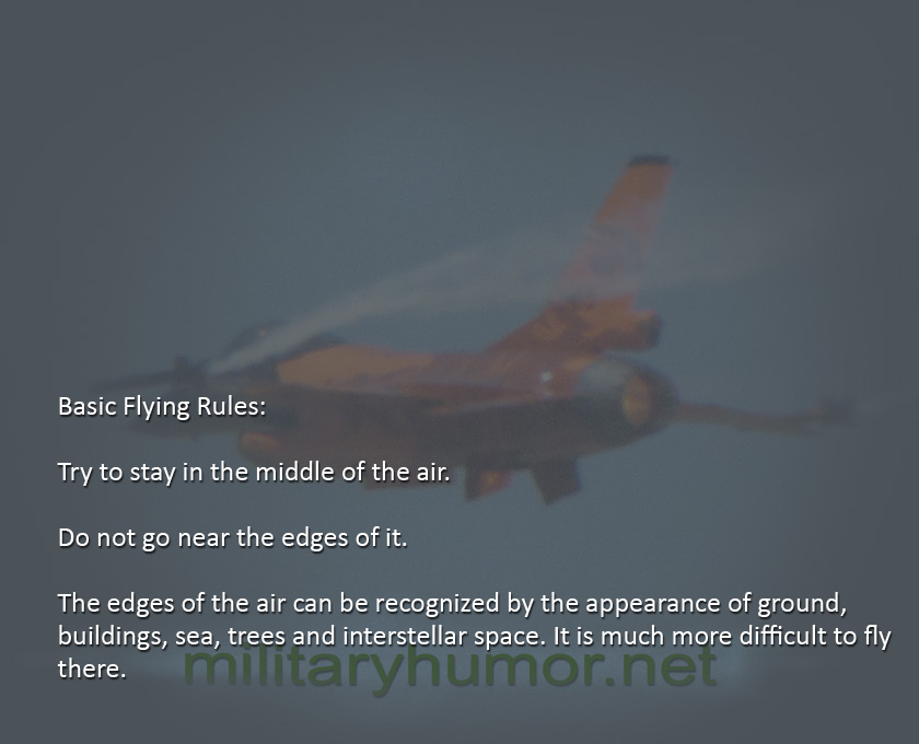 Basic Flying Rules
