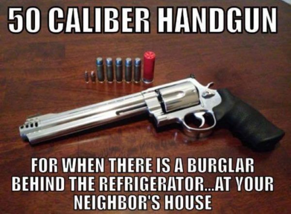 .50 Caliber Handgun
