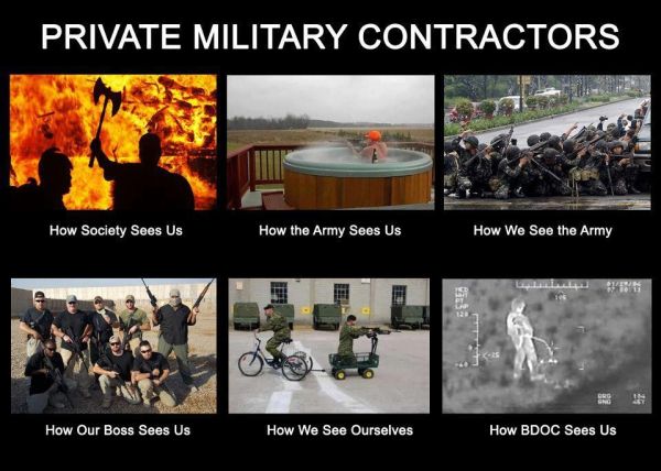 Private Military Contractors - Military Humor