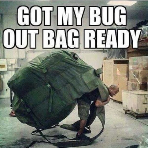 Got My Bug Out Bag Ready