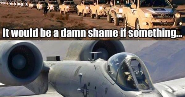 That's An Impressive Convoy You Got... - Military Humor