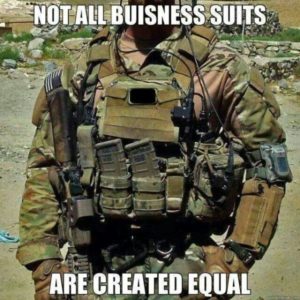 Not All Business Suites Are Created Equal - Military Humor