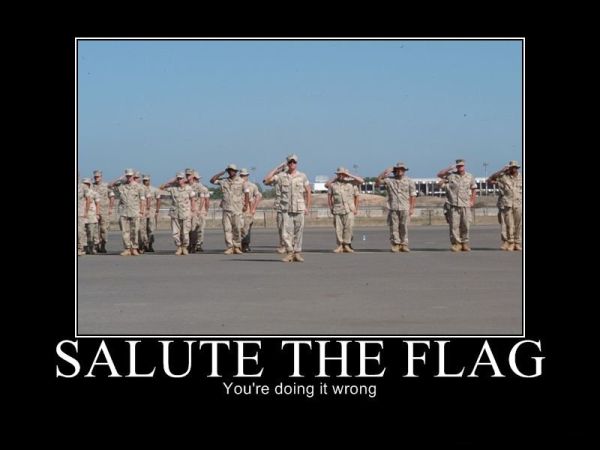 Salute The Flag