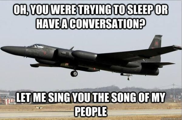 Oh, You Were Trying To Sleep Or Have A Conversation?