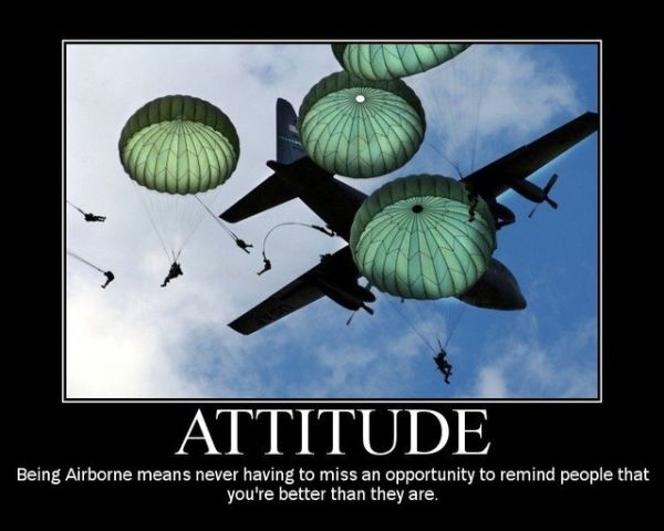 Attitude - Military humor