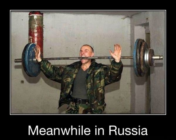 Meanwhile In Russia - Military humor