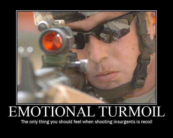 Emotional Turmoil - Military humor