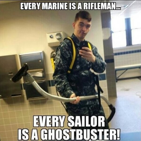 Every Marine Is A Rifleman... - Military humor