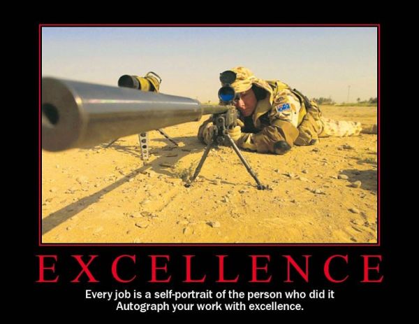 Excellence - Military humor