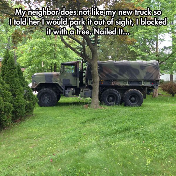 A Master Of Camouflage - Military humor