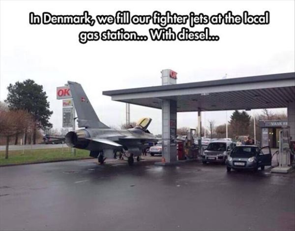 Meanwhile In Denmark - Military humor